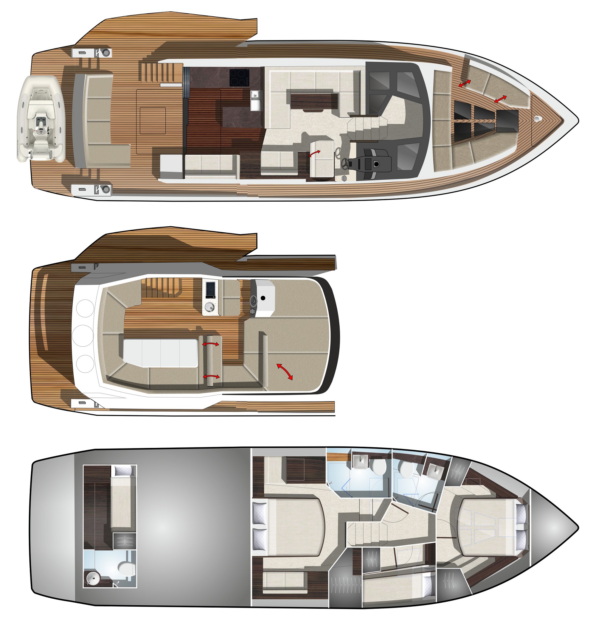 Galeon 500 Fly Details - Used Boats For Sale in Dubai, UAE | Boat ...
